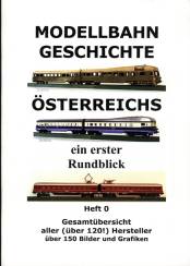 Modellbahngeschichte sterreichs - Heft 0